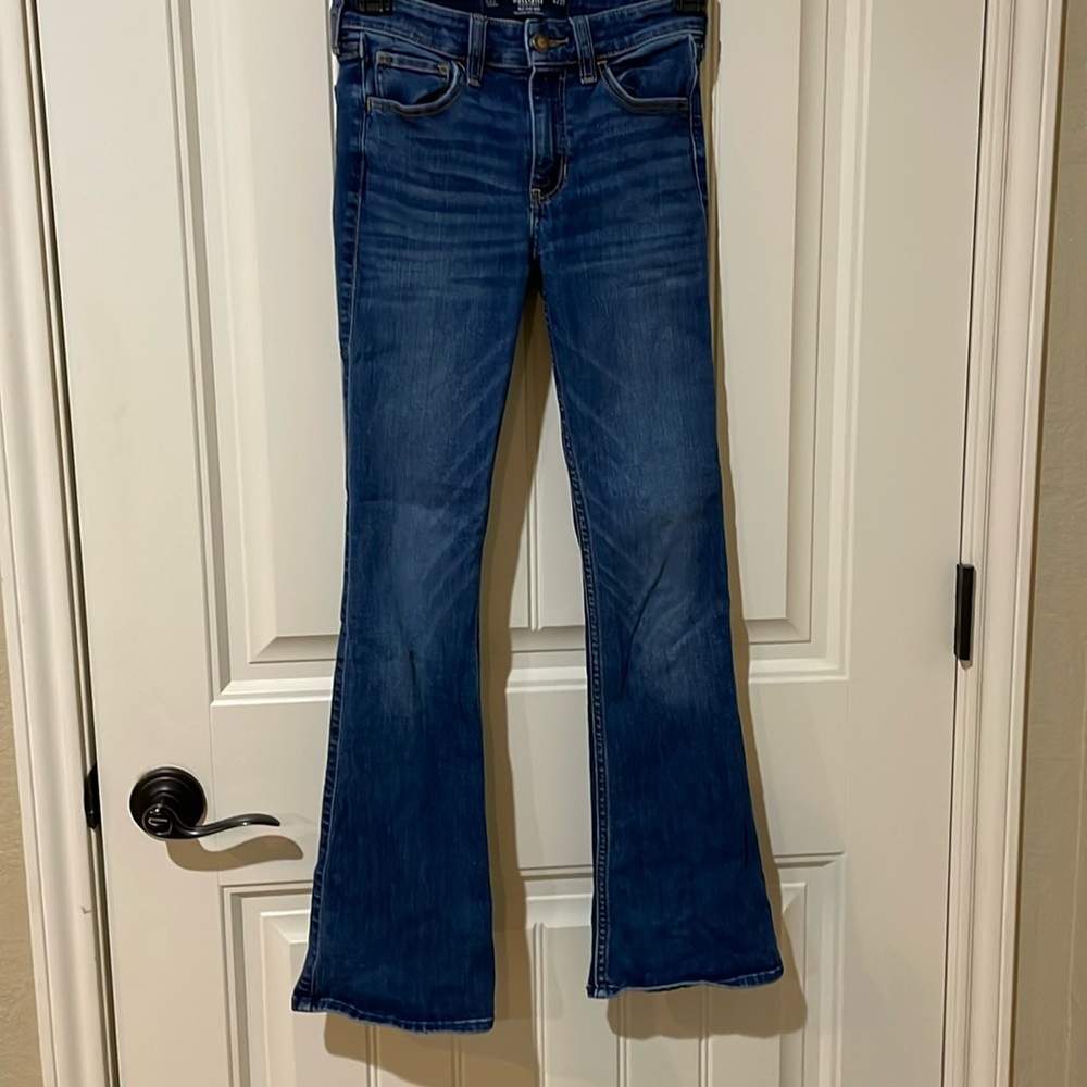 Hollister Mid-Rise Boot Cut Jeans